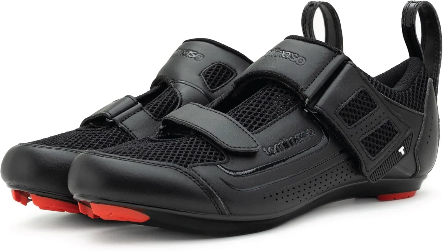 tommaso Veloce II Cycling Shoes - Ride in Style - Peloton Shoes Triathlon Road Bike Indoor Cycling Men Women Compatible with Look Delta SPD SPD-SL Cleats White Black
