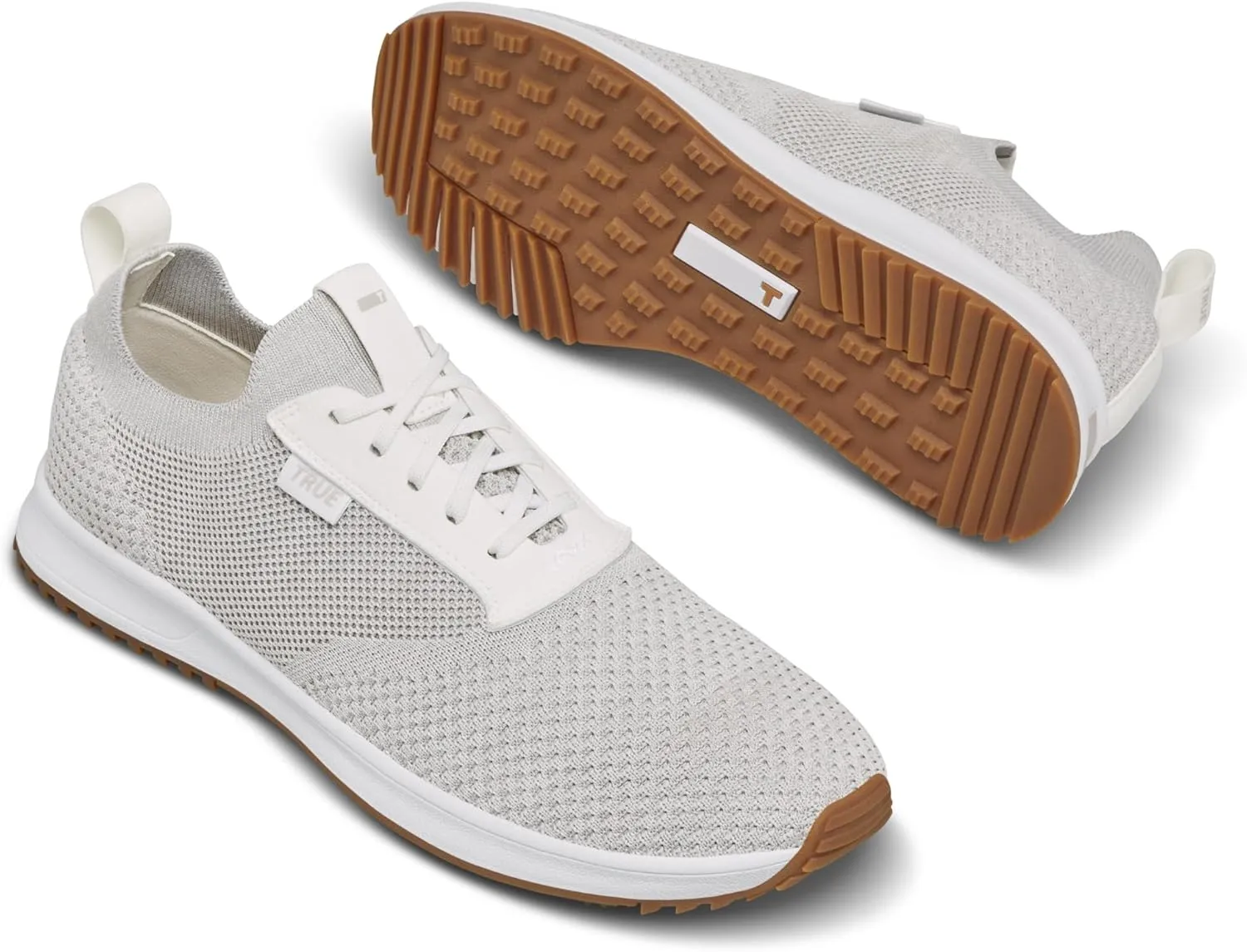 TRUE Linkswear All Day Knit II Men's Golf Shoe, Breathable, Lightweight - Comfort On and Off The Golf Course