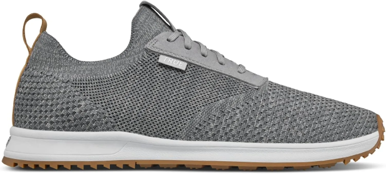 TRUE Linkswear All Day Knit II Men's Golf Shoe, Breathable, Lightweight - Comfort On and Off The Golf Course