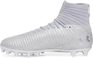 Under Armour - Mens Highlight 2 Mc Knit Football Cleats Shoes, Color Metallic Silver (099), Size: 12.5 D(M) US