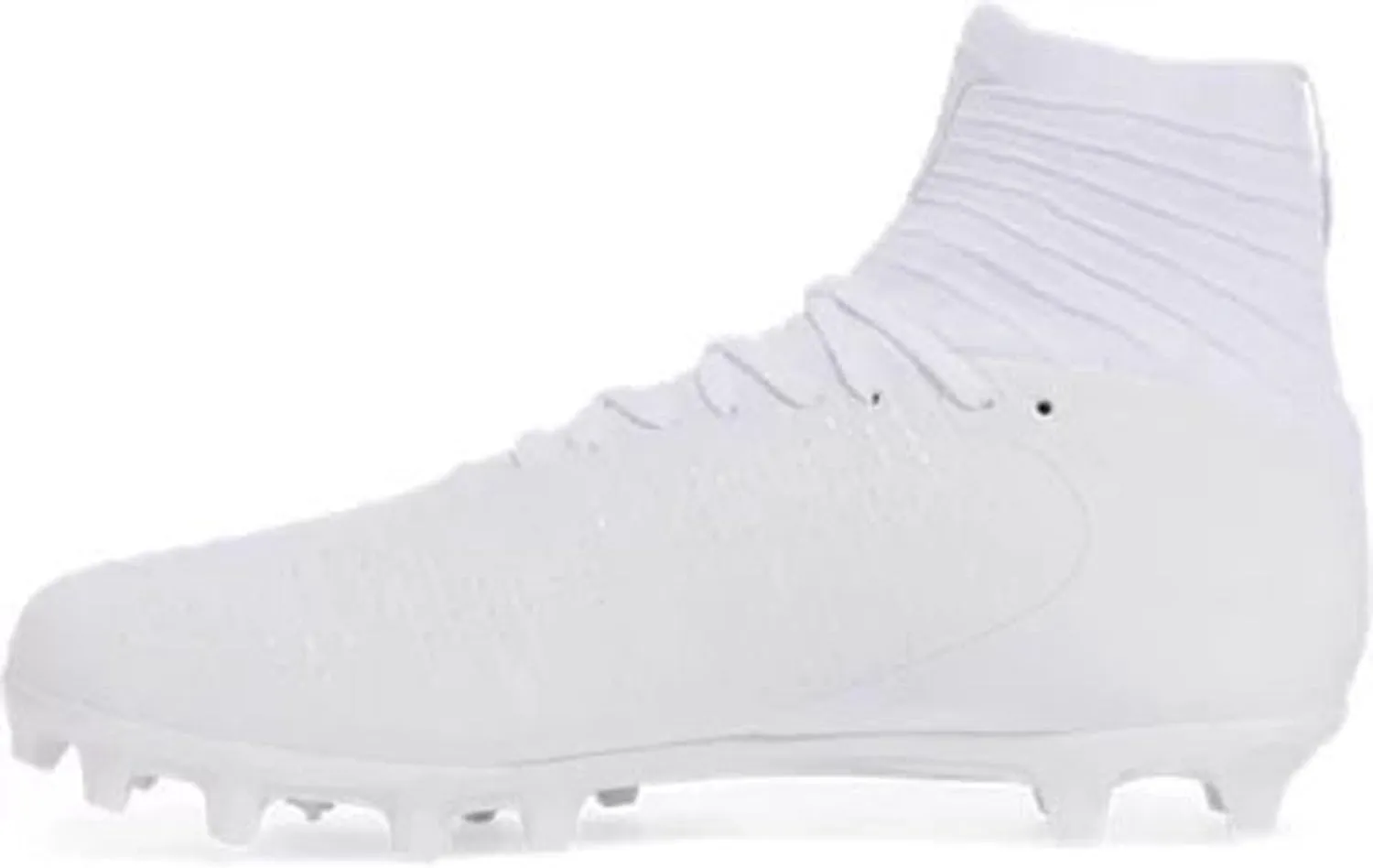 Under Armour - Mens Highlight 2 Mc Knit Football Cleats Shoes, Color White (104), Size: 13 D(M) US