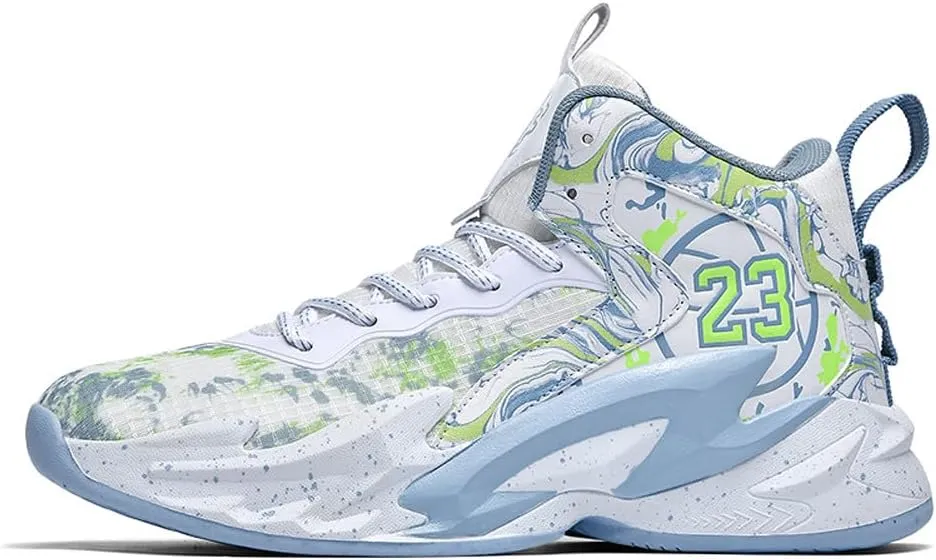 VAXAV Unisex High Top Basketball Shoes Outdoor Sports Running Tennis Sneakers