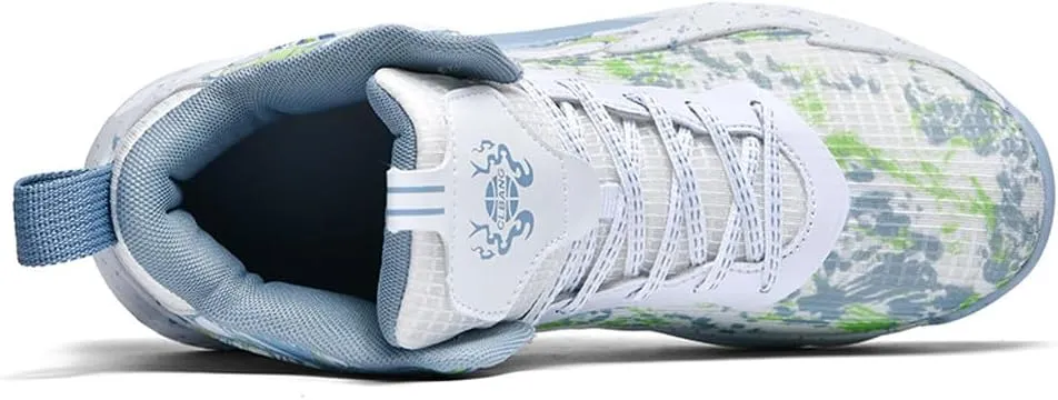 VAXAV Unisex High Top Basketball Shoes Outdoor Sports Running Tennis Sneakers