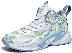VAXAV Unisex High Top Basketball Shoes Outdoor Sports Running Tennis Sneakers