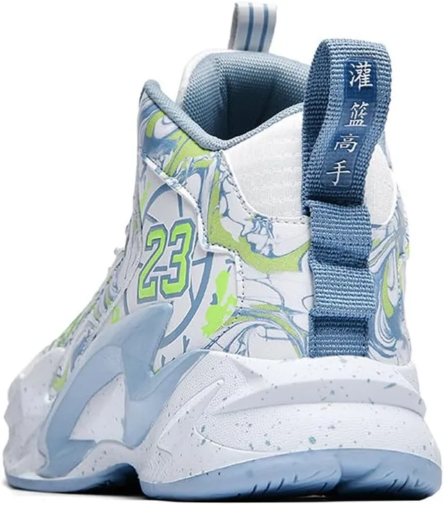 VAXAV Unisex High Top Basketball Shoes Outdoor Sports Running Tennis Sneakers