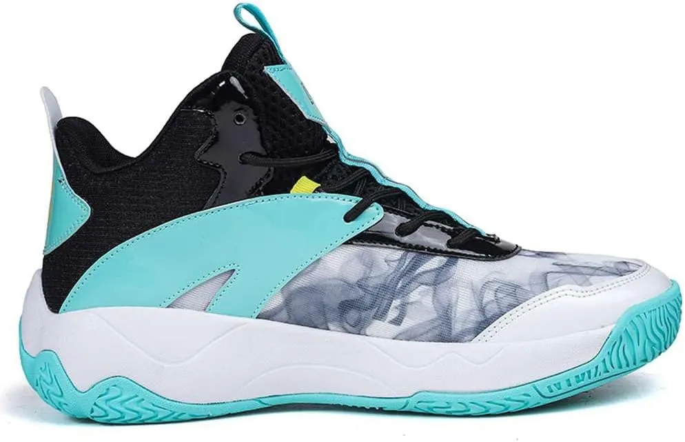 VAXAV Unisex Professional Outdoor Sports Sneakers High Top Basketball Athletic Running Tennis Shoes