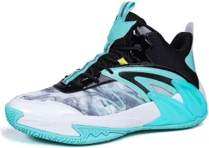 VAXAV Unisex Professional Outdoor Sports Sneakers High Top Basketball Athletic Running Tennis Shoes