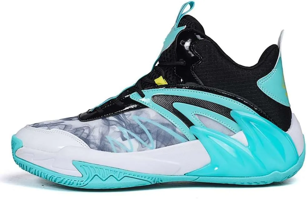 VAXAV Unisex Professional Outdoor Sports Sneakers High Top Basketball Athletic Running Tennis Shoes