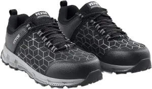 VEVOR Men's Aluminum Steel Comfortable Lightweight Cushion Alloy Construction Safety Toe Industrial Work Shoes