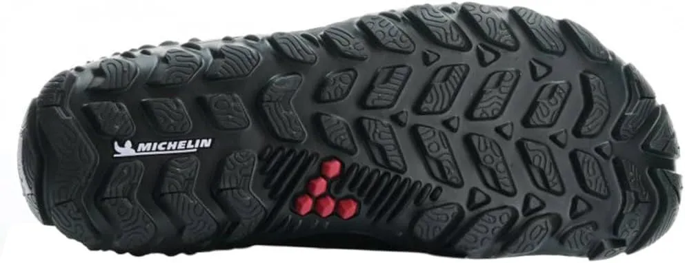 Vivobarefoot Magna Forest ESG, Womens Leather and Wool Hiking Trainers with Barefoot Sole