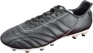 Vizari Classico Adult Firm Ground Soccer Shoes for Enhanced Performance | 100% Leather Upper Football Cleats Mens for Durability | Two-Color Cleats for Teen to Adult Soccer Players