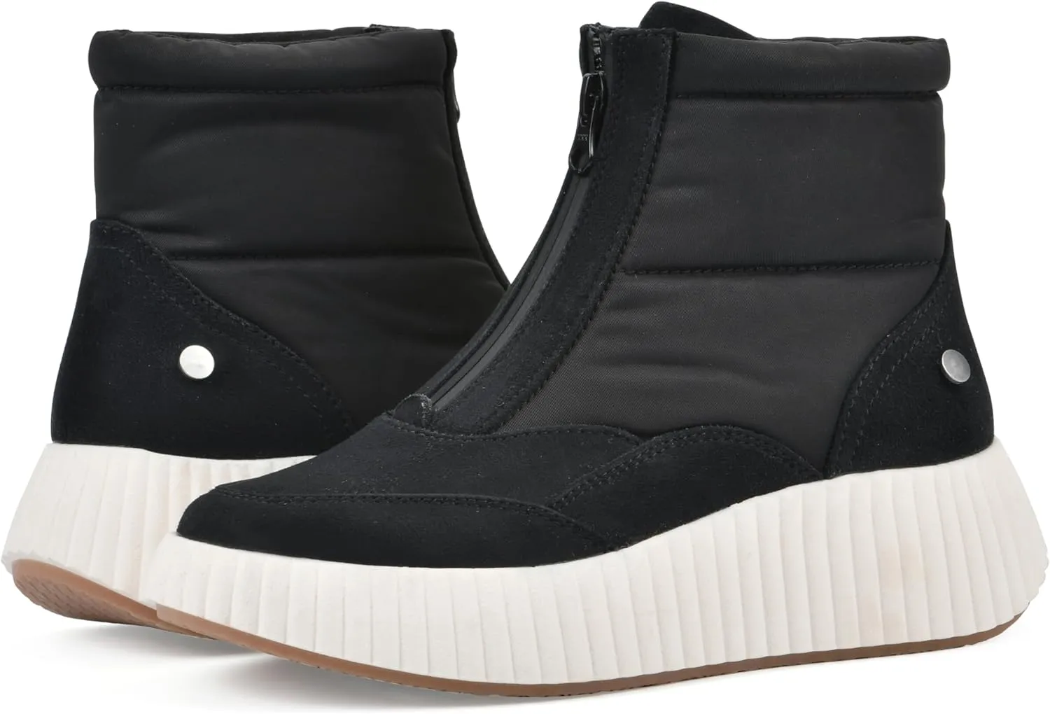 WHITE MOUNTAIN Women's Downtown Platform High-Top Sneaker Bootie