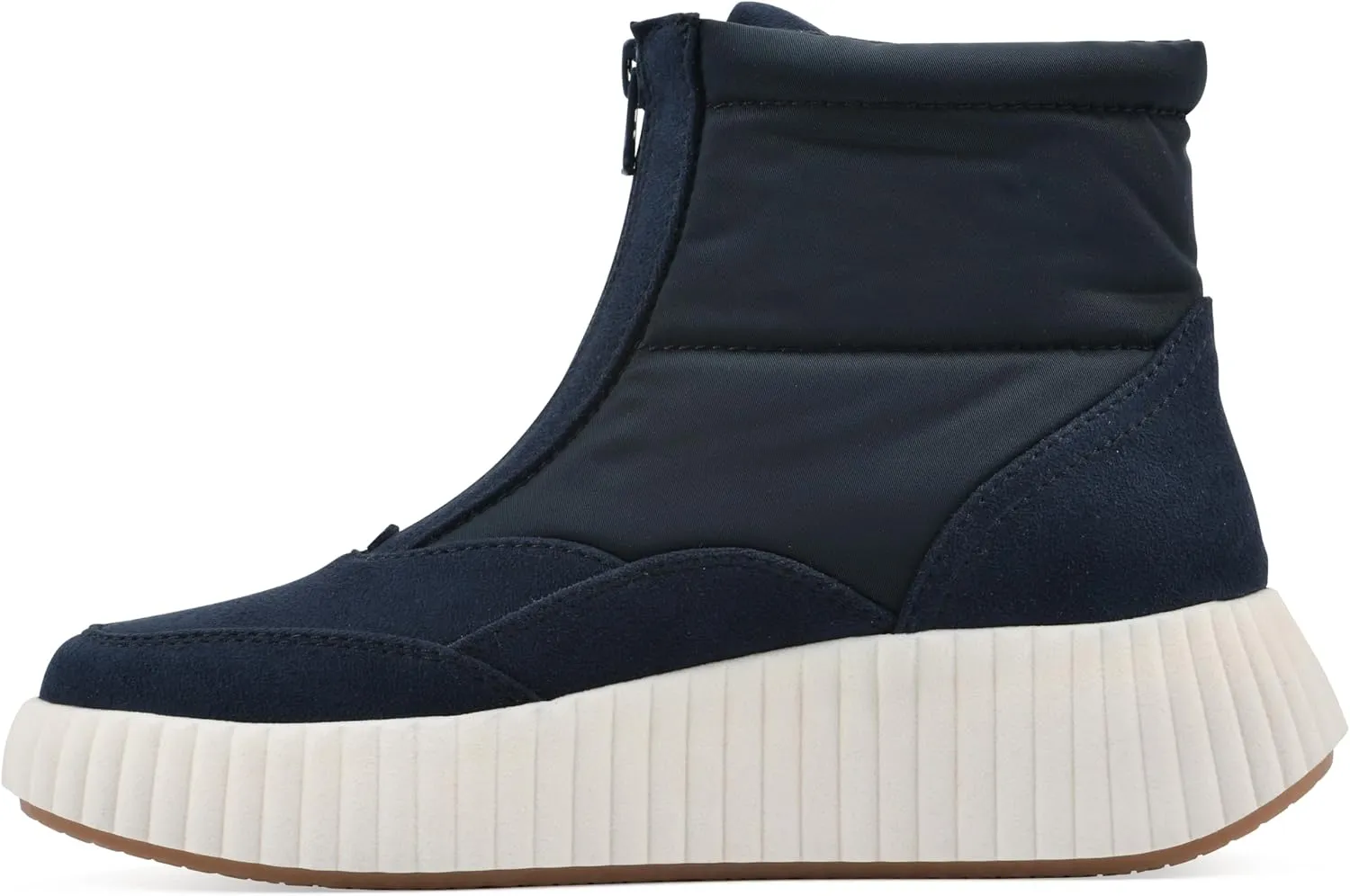 WHITE MOUNTAIN Women's Downtown Platform High-Top Sneaker Bootie