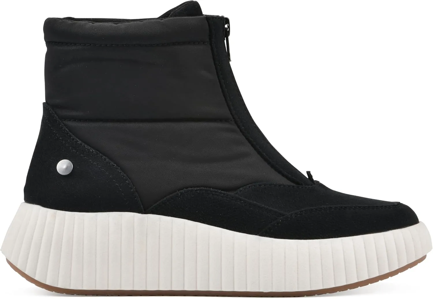 WHITE MOUNTAIN Women's Downtown Platform High-Top Sneaker Bootie
