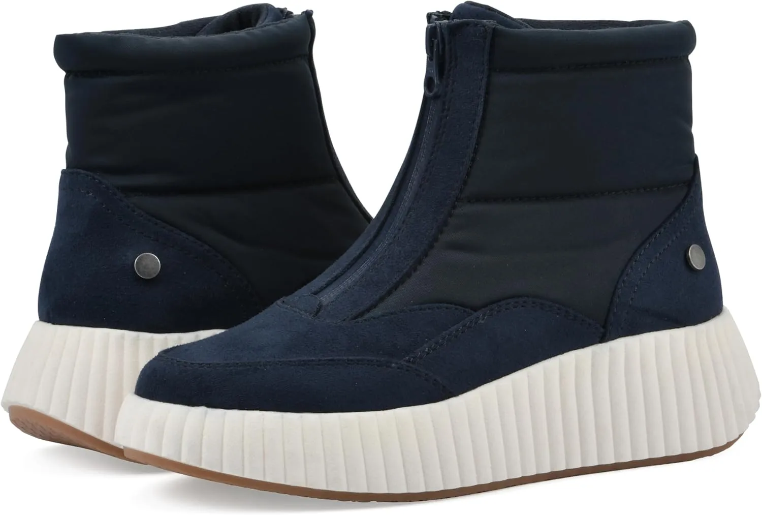 WHITE MOUNTAIN Women's Downtown Platform High-Top Sneaker Bootie