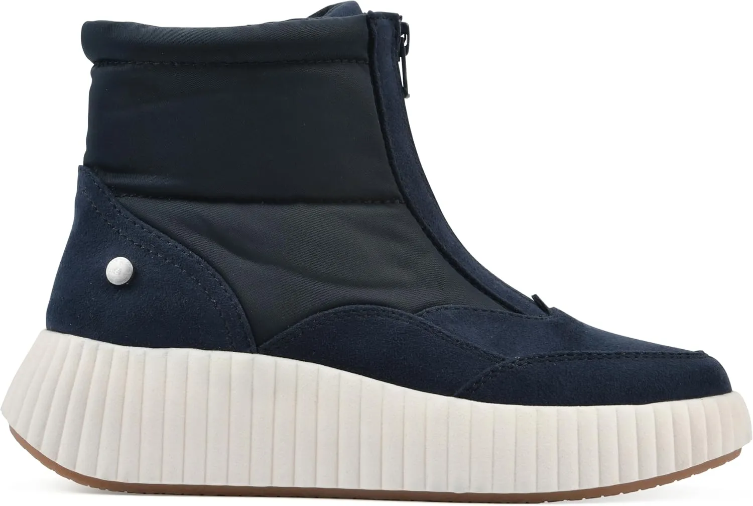 WHITE MOUNTAIN Women's Downtown Platform High-Top Sneaker Bootie