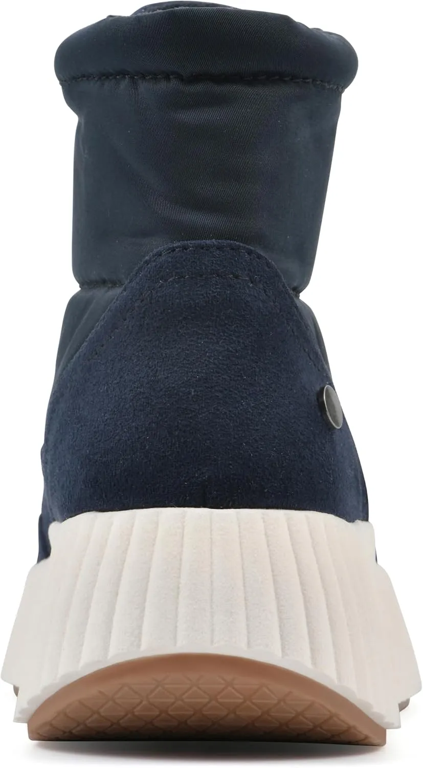WHITE MOUNTAIN Women's Downtown Platform High-Top Sneaker Bootie