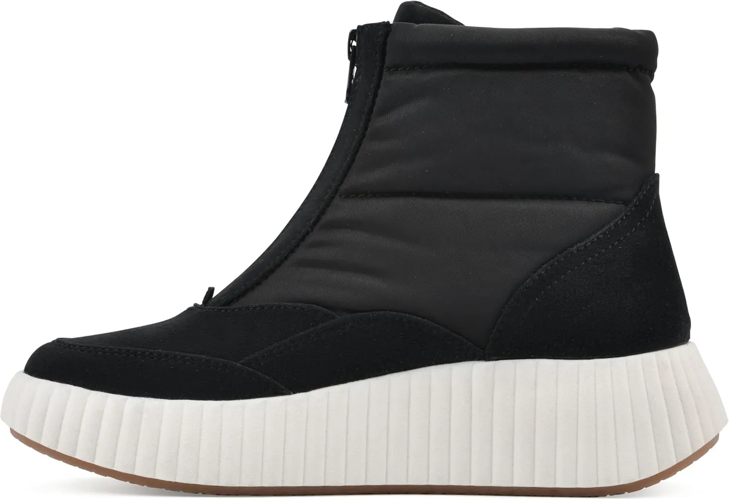 WHITE MOUNTAIN Women's Downtown Platform High-Top Sneaker Bootie