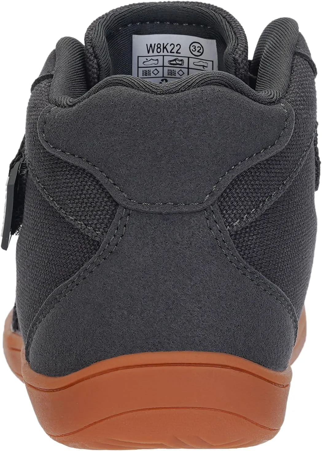 WHITIN High Top Boys/Girls Wide Barefoot Shoes   Zero Drop   Minimalist Sneaker for Little/Big Kids