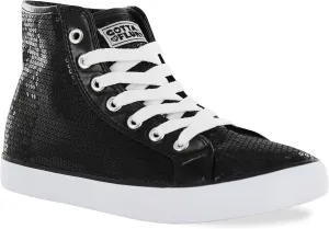 Women's Disco II Sequin Glitter Fashion High Top Dance Sneakers