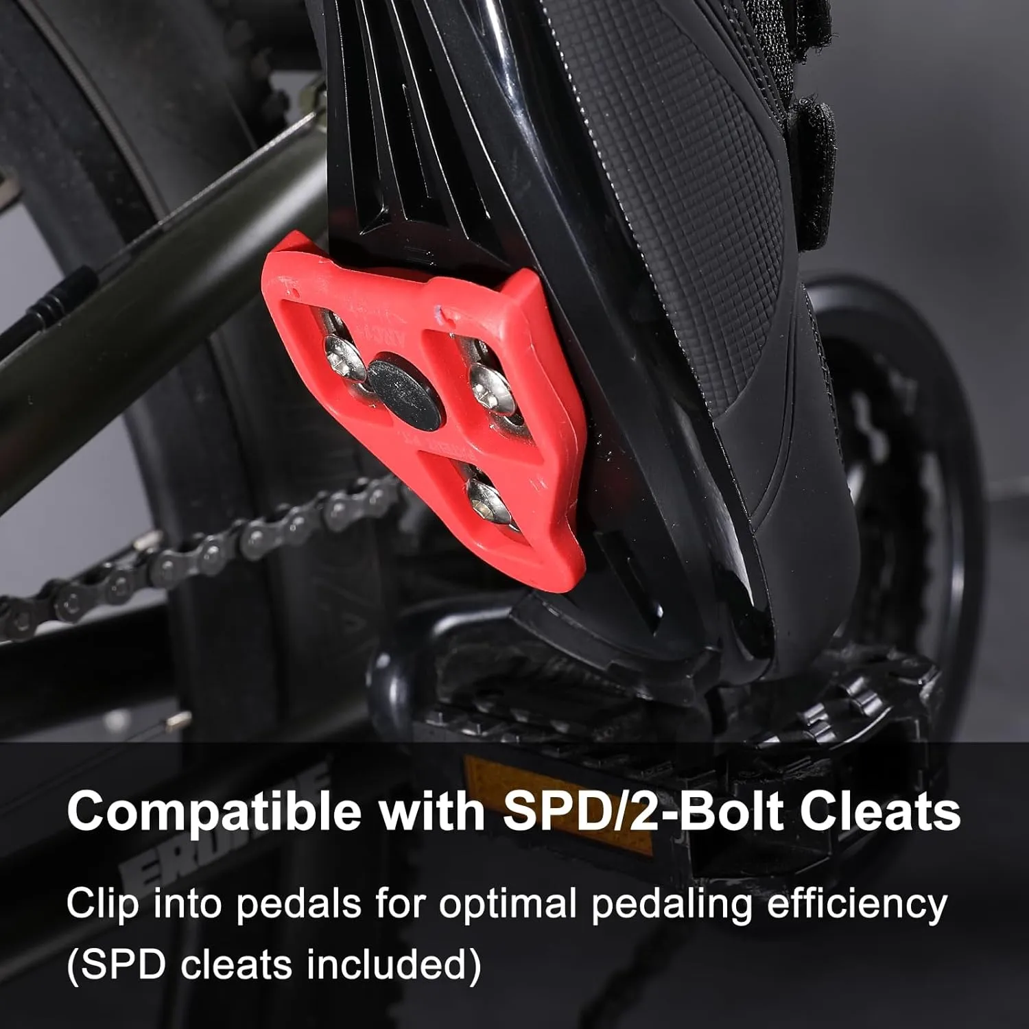 Womens Mens Cycling Shoes Compatible with Peloton Bike & SPD Indoor Road Riding Biking Bike Shoes with Delta Cleats Included