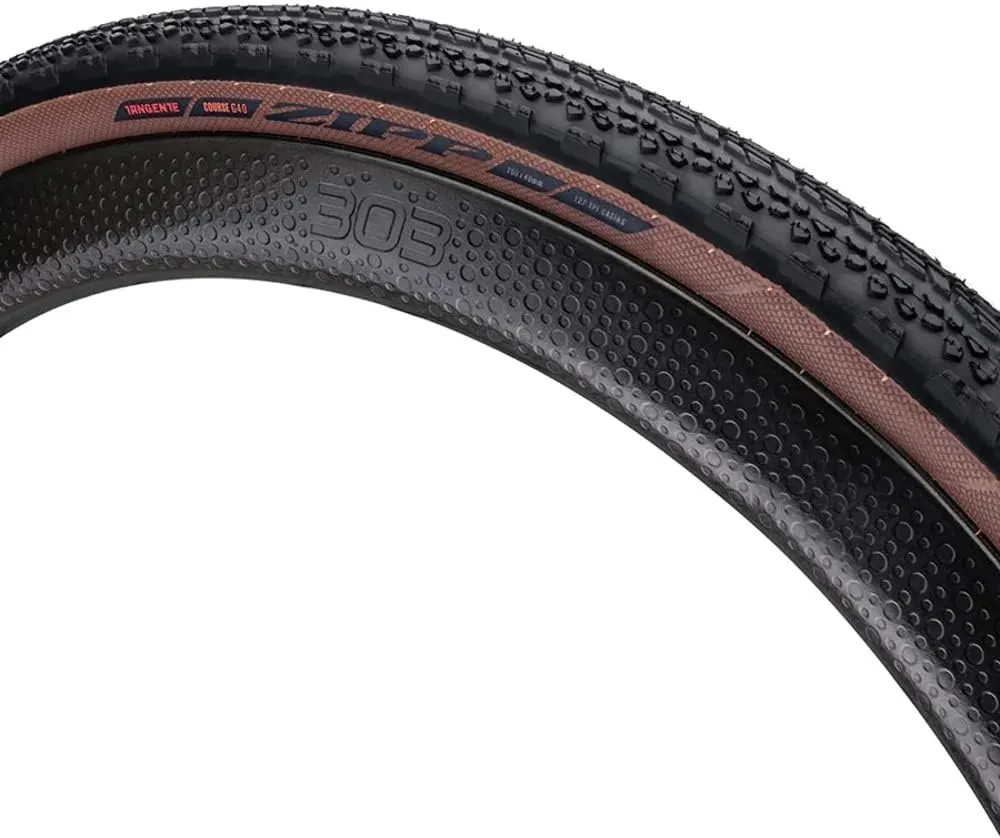 Zipp Speed Weaponry G40 XPLR Puncture Resistant Tire - 700 x 40, Tubeless, Folding, Black/Tan, A2